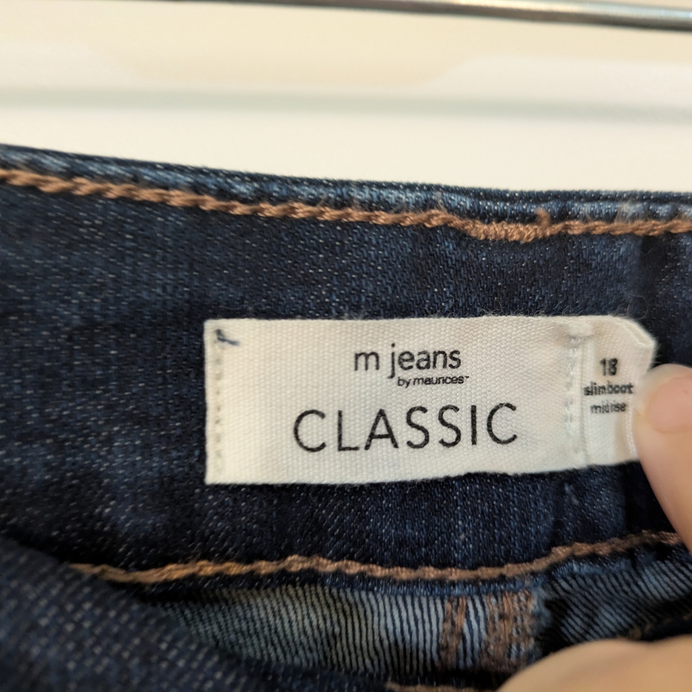 Classic Blue Denim Jeans - Picture 2 of 12